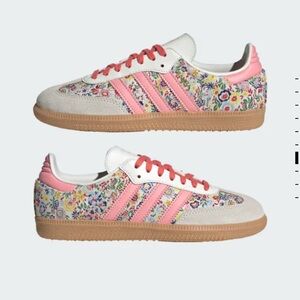 Adidas x Liberty London Floral Samba Sneakers size 13 - New with box!
